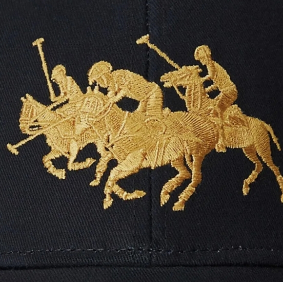 NWT Unisex Polo Ralph Lauren Triple Pony #3 Lunar Year Adjustable Hat - Picture 2 of 9